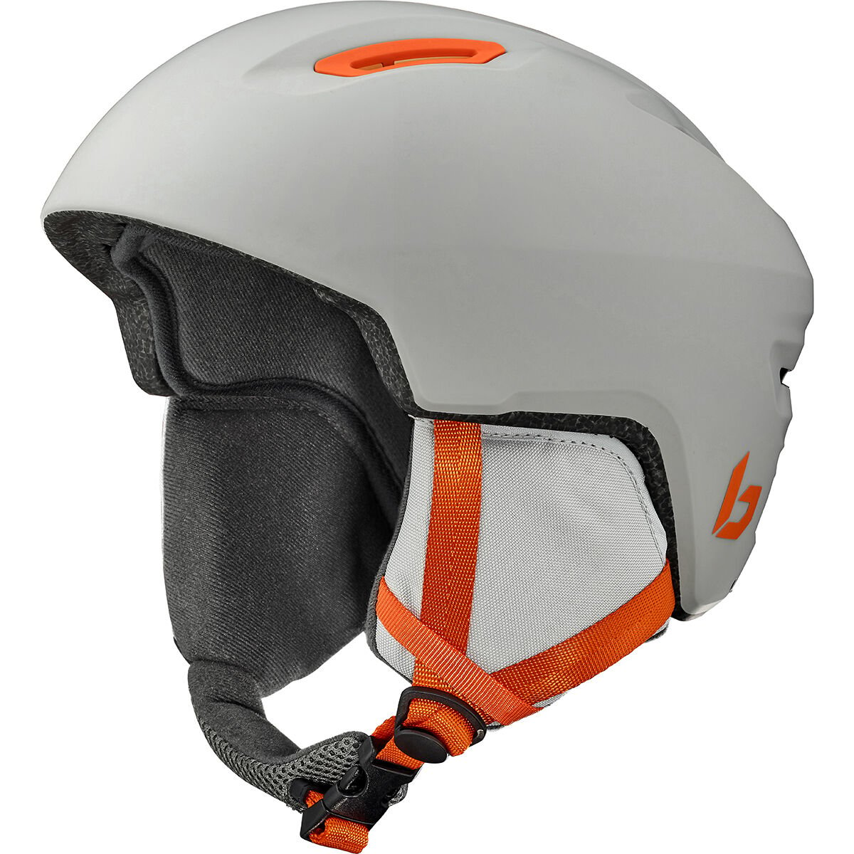 Grey Orange Matte Bollé ATMOS YOUTH Ski Helmets | ECFGHV-074