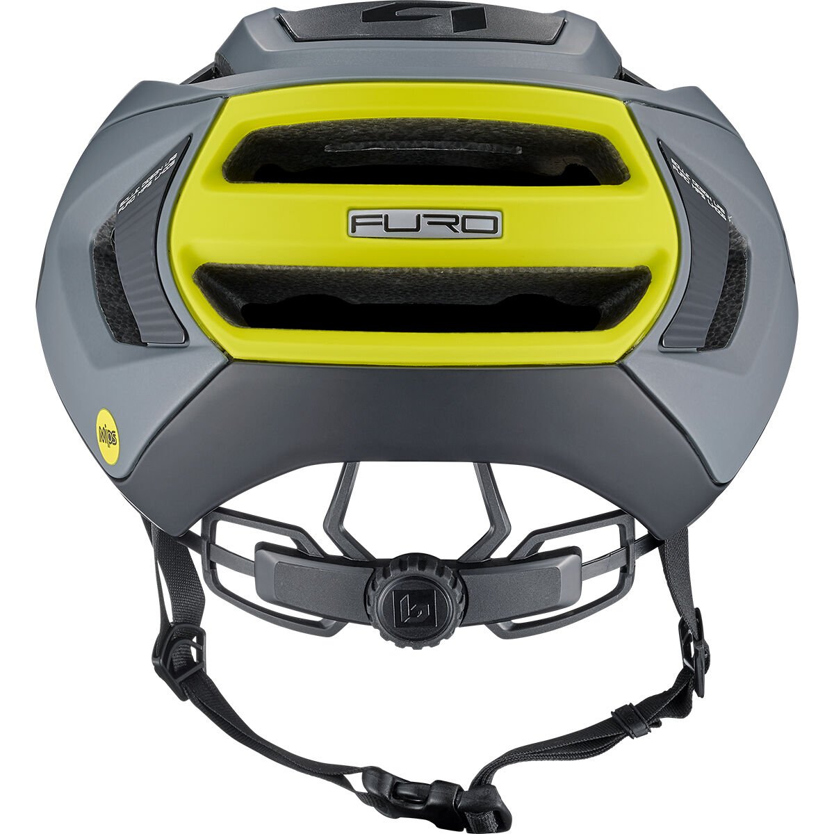 Grey & Neon Yellow Bollé FURO MIPS Bike Helmets | CKOBWX-190