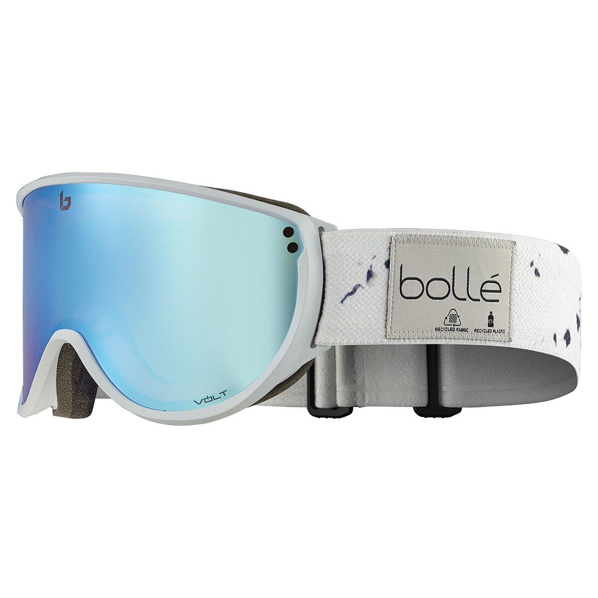 Ice White Matte Bollé BLANCA Ski Goggles | YGCJVT-873