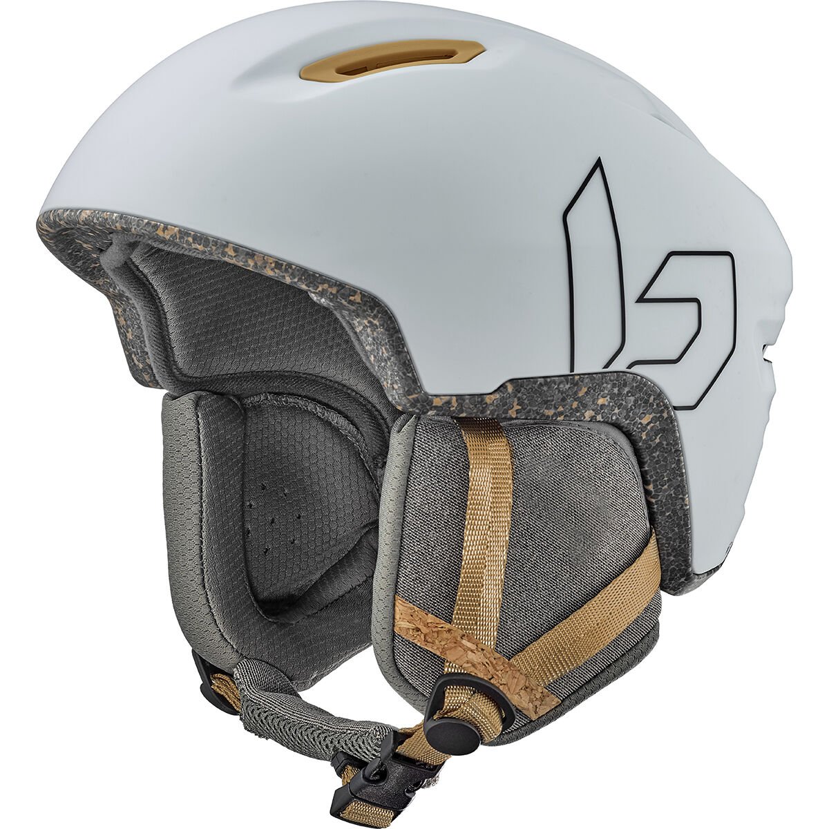 Ice White Matte Bollé ECO ATMOS Ski Helmets | KXLHUT-710