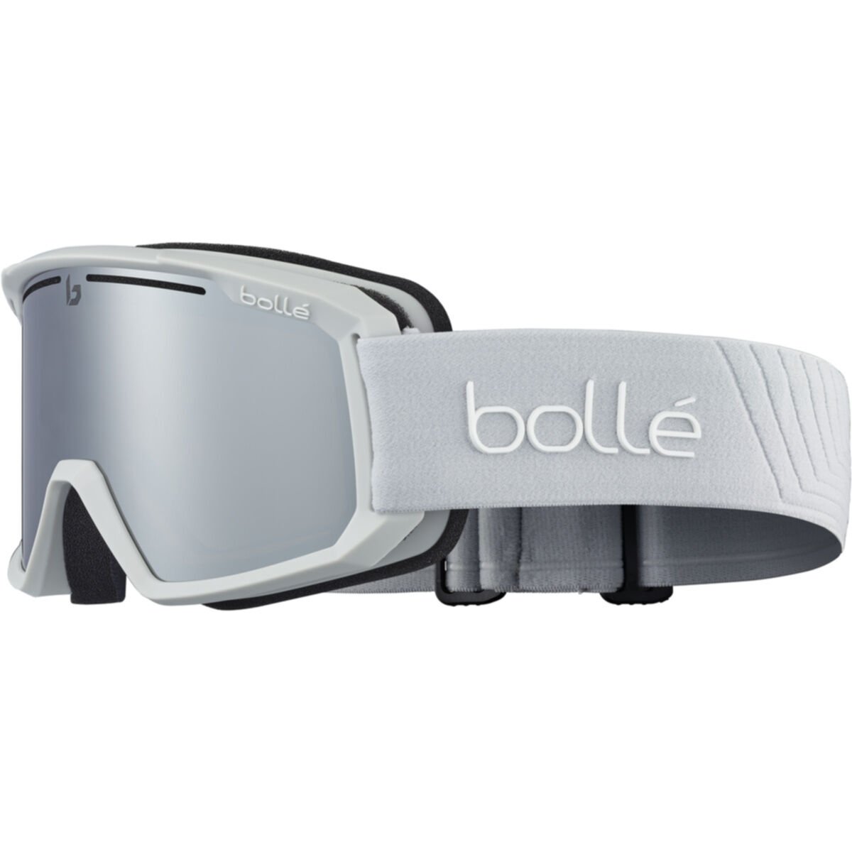 Lightest Grey Matte Bollé MADDOX Ski Goggles | GBTMNI-461