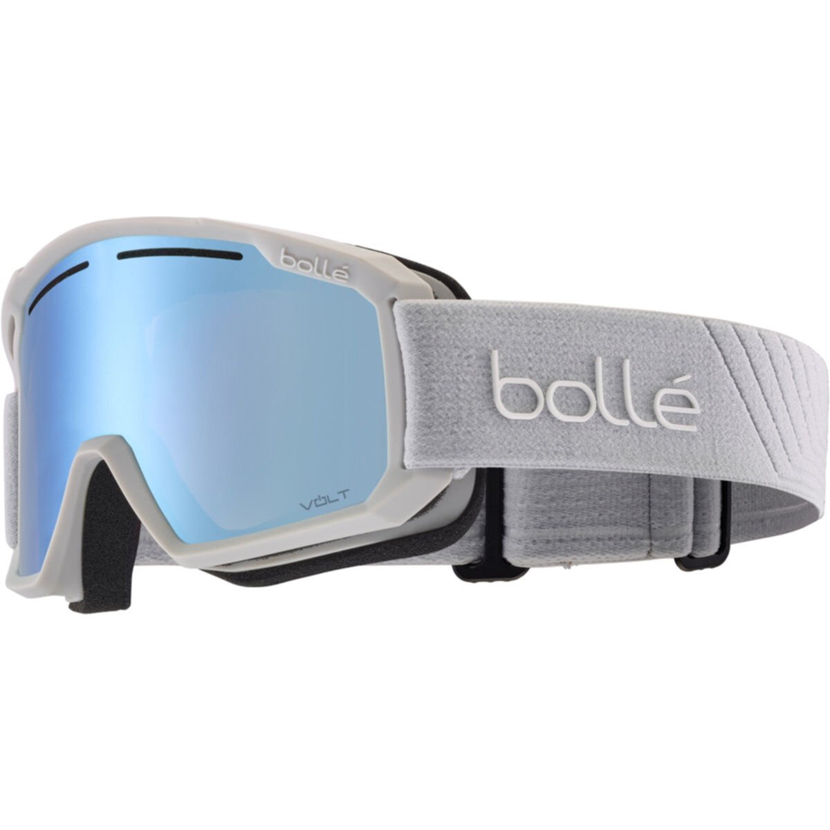 Lightest Grey Matte Bollé MADDOX Ski Goggles | YQLFPV-289