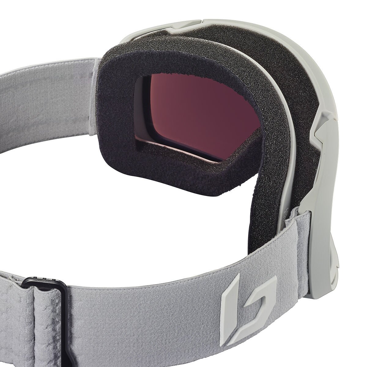 Lightest Grey Matte Bollé MAMMOTH Ski Goggles | ABQOTD-029