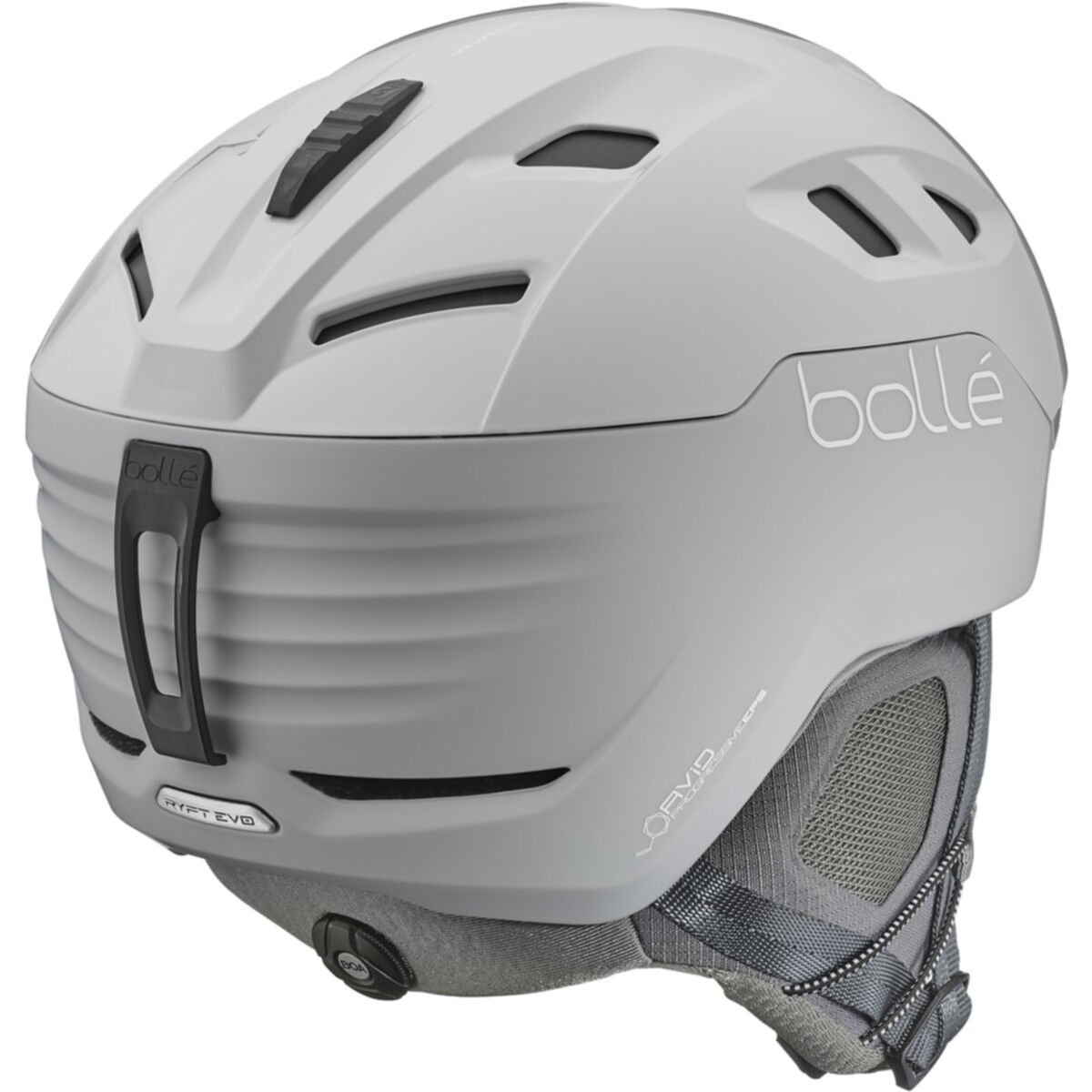 Lightest Grey Shiny Bollé RYFT EVO MIPS Ski Helmets | QVELZD-701