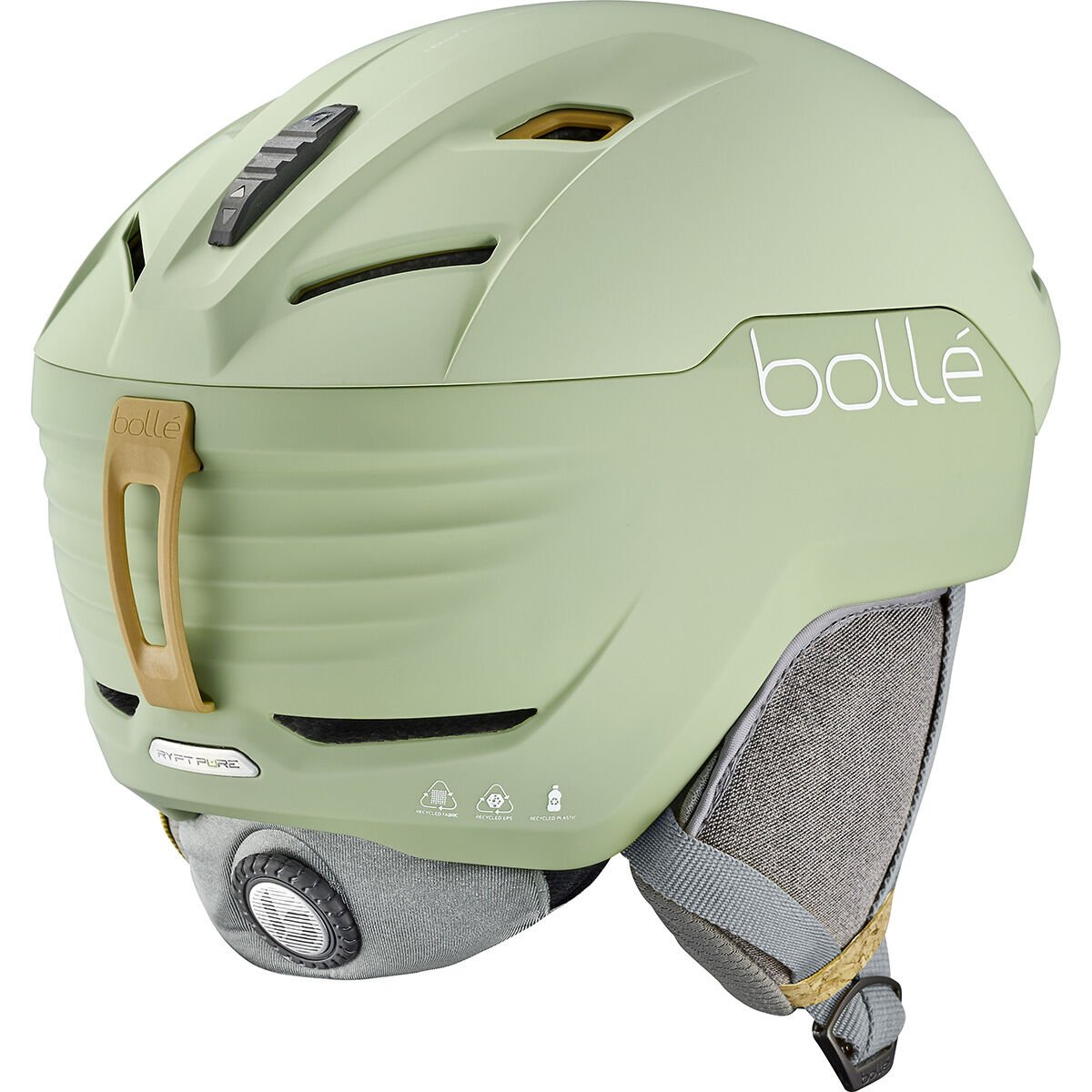 Matcha Matte Bollé ECO RYFT PURE MIPS Ski Helmets | XPSJGW-815