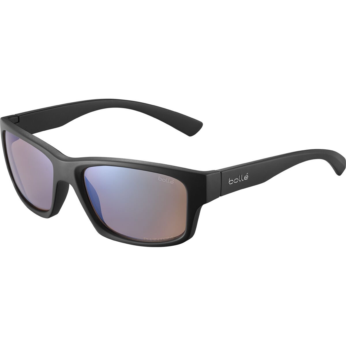 Matte Black Bollé HOLMAN Lifestyle Sunglasses | OXLEIF-243