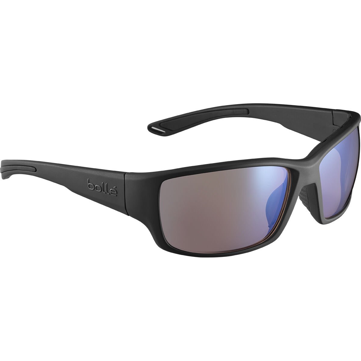 Matte Black Bollé KAYMAN Sport Sunglasses | ODUQRJ-645