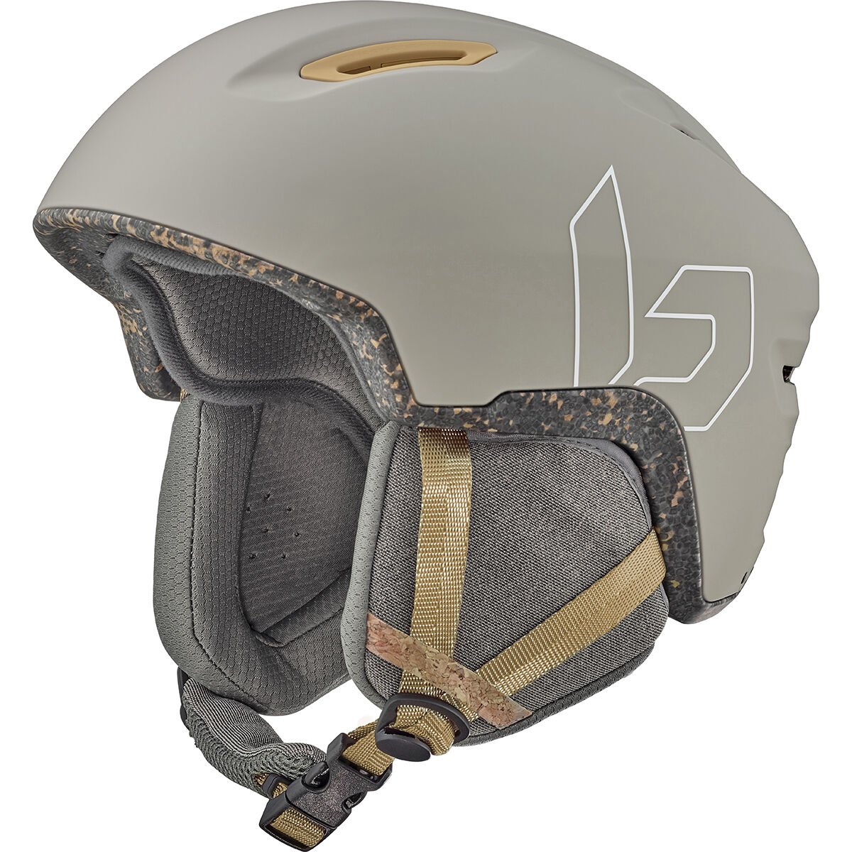 Oatmeal Matte Bollé ECO ATMOS Ski Helmets | NIVDMU-346