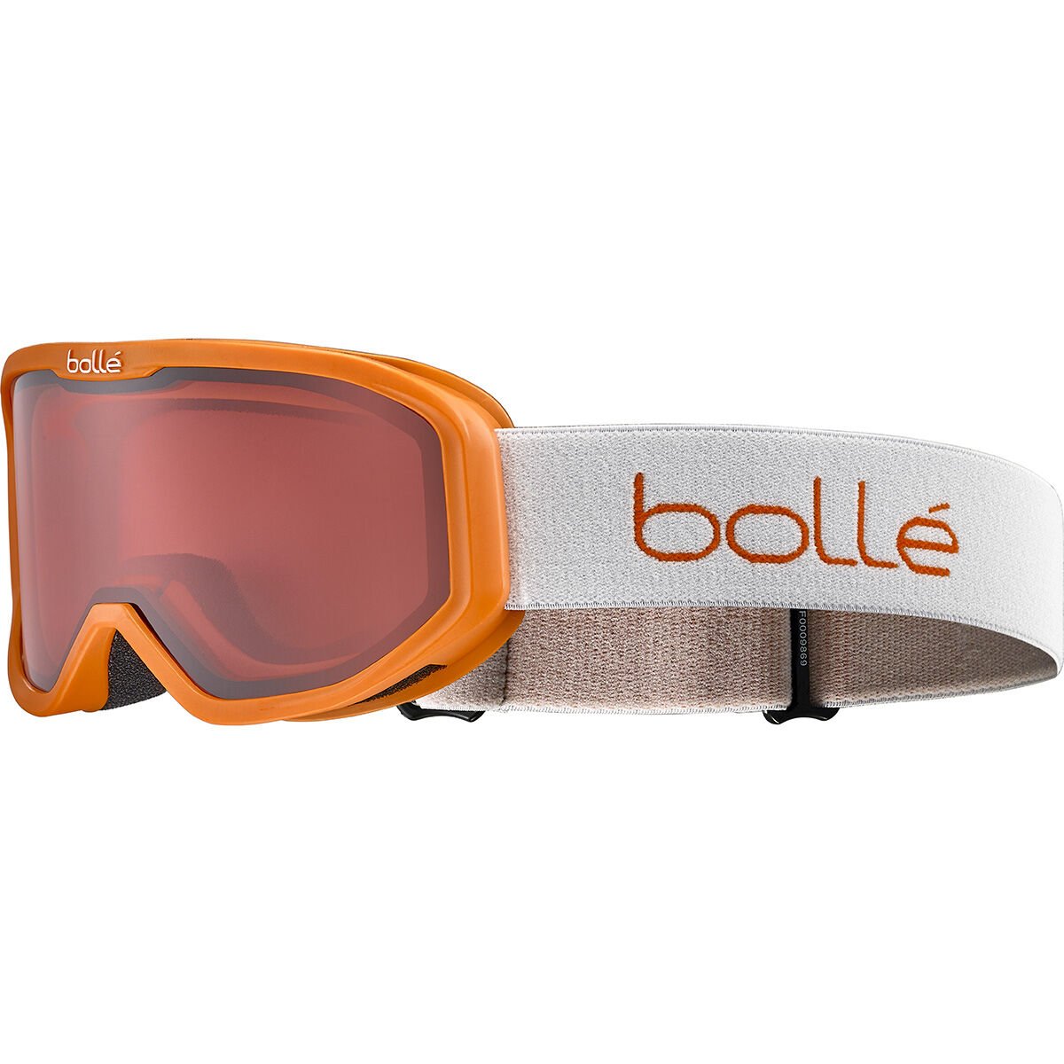 Orange & Grey Matte Bollé INUK Ski Goggles | KFHPUC-015