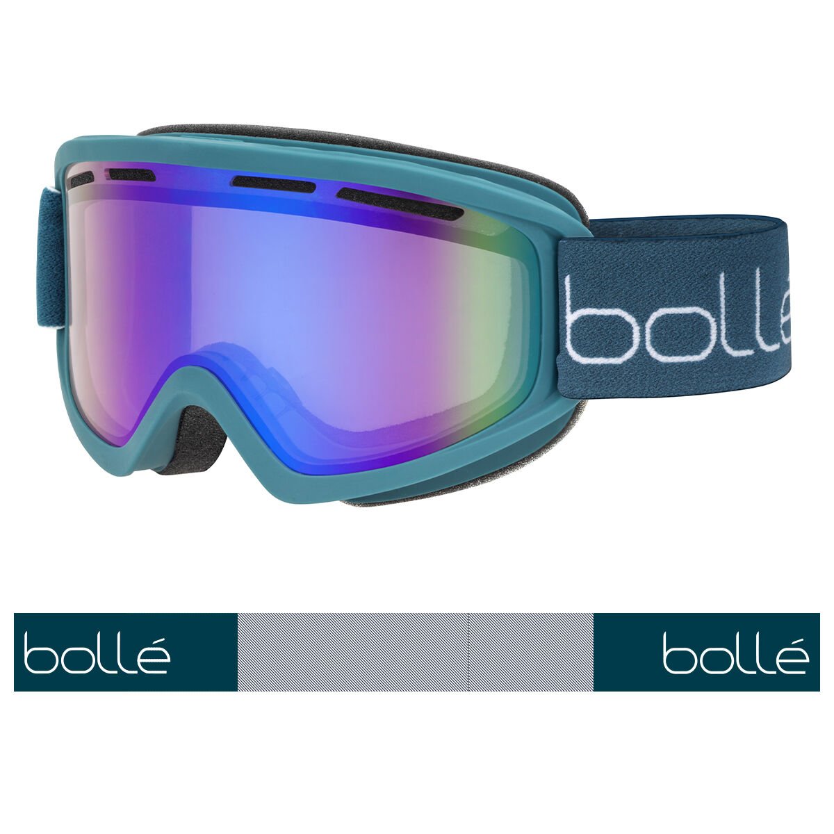 Petrol Blue Matte Bollé FREEZE PLUS Ski Goggles | XPFLSI-385