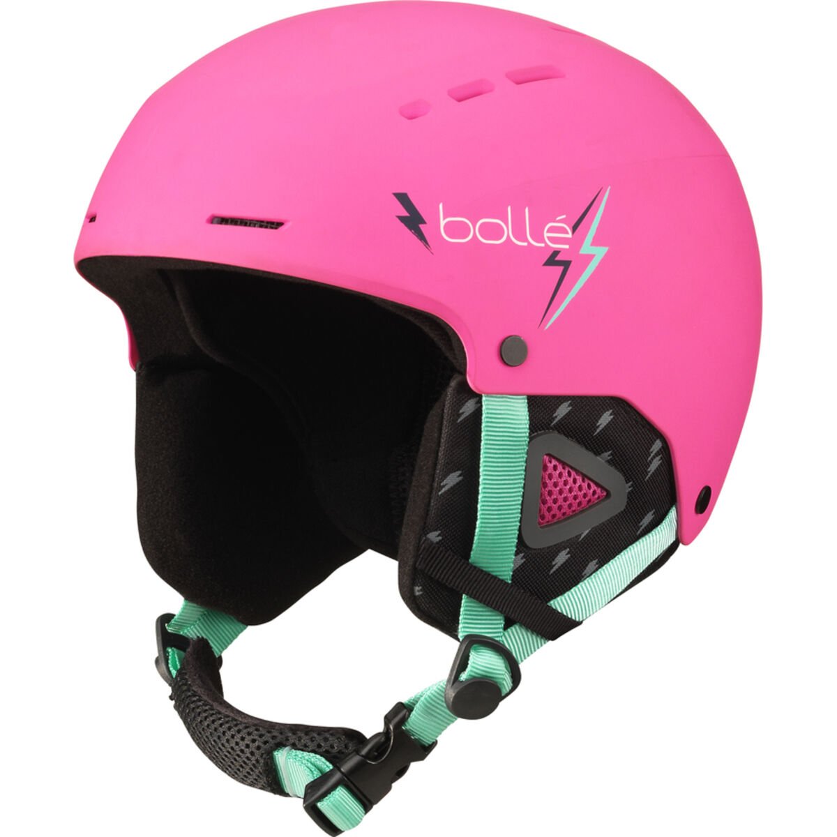 Pink Flash Matte Bollé QUIZ Ski Helmets | WCATXI-369