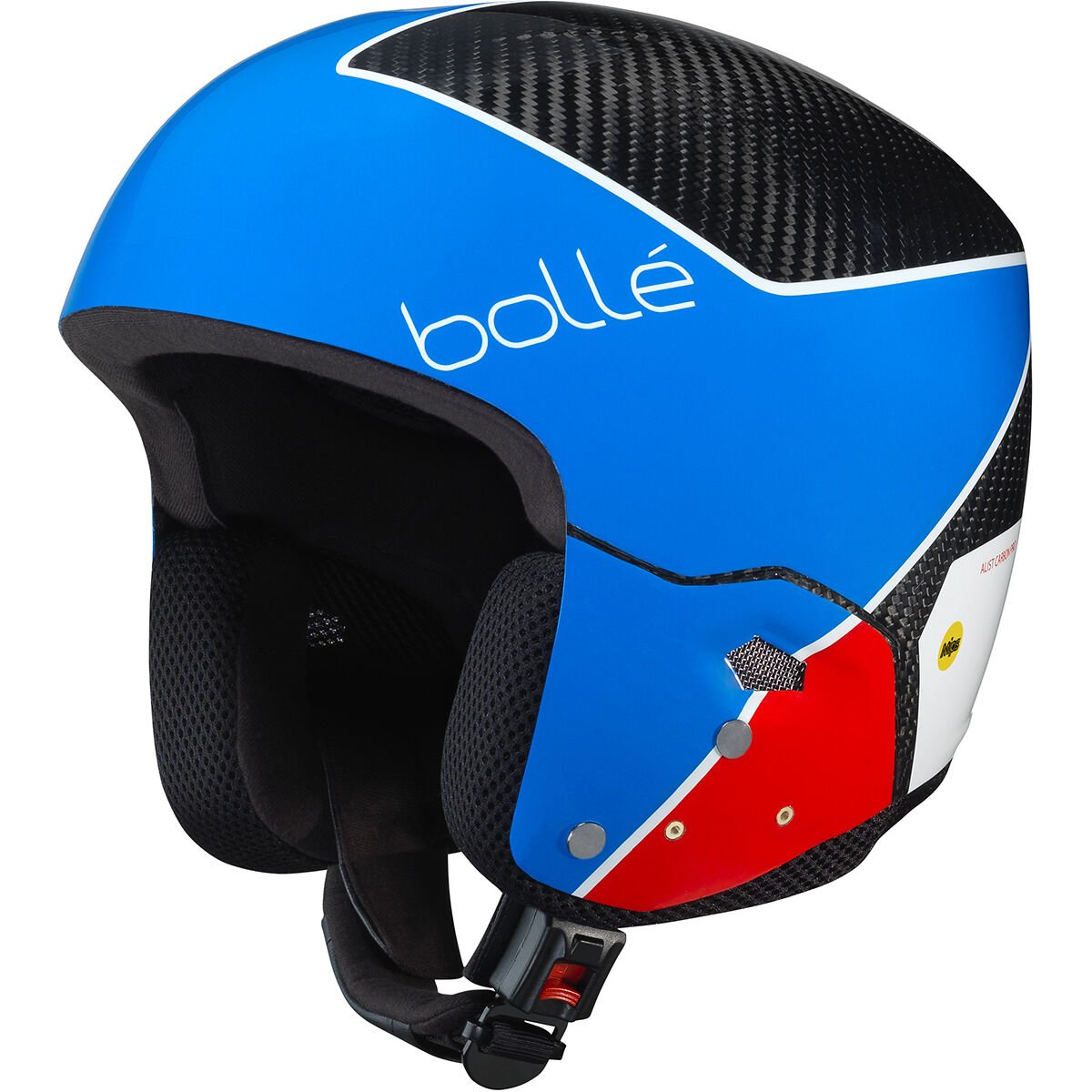 Race Blue Shiny Bollé MEDALIST CARBON PRO MIPS Ski Helmets | RJFDHN-680