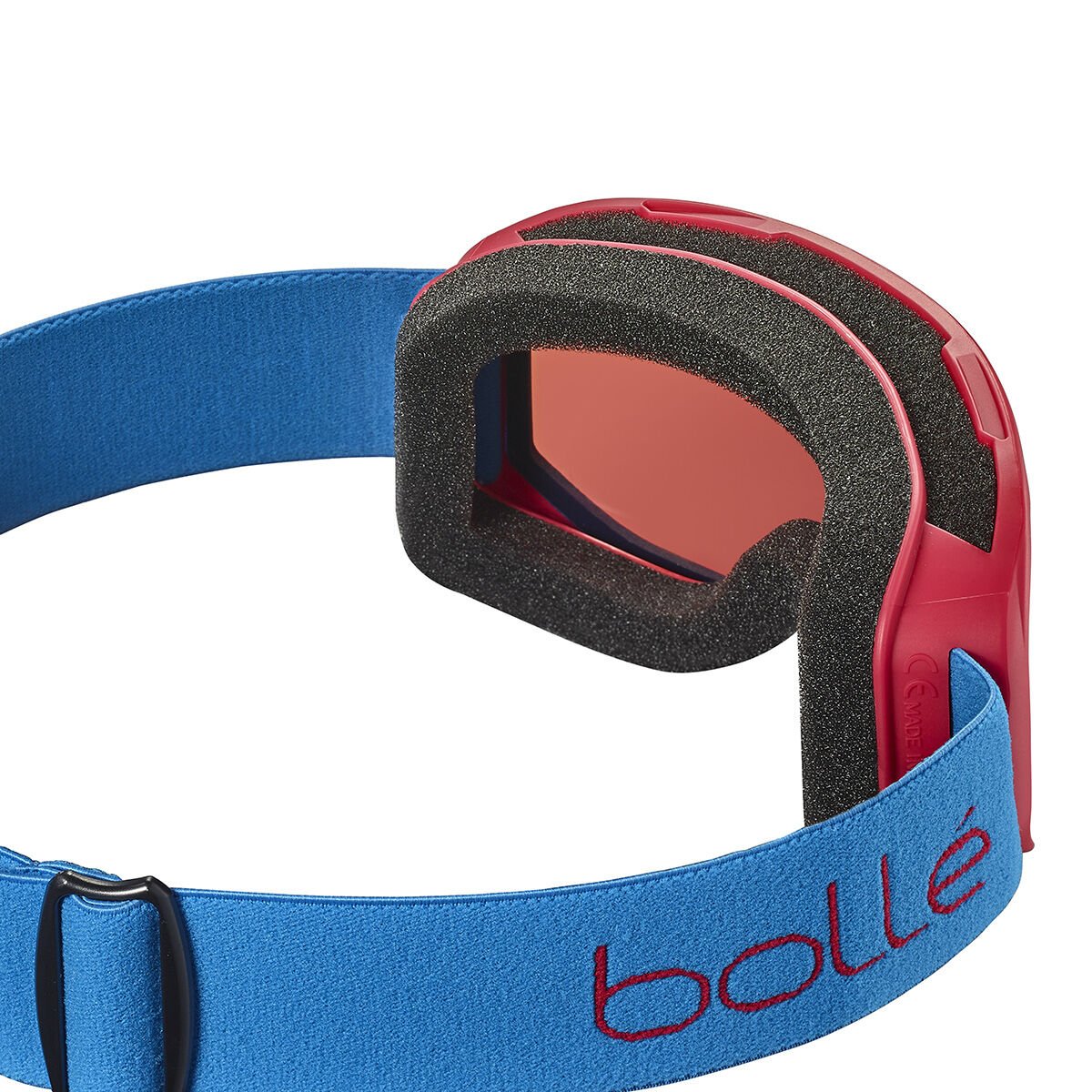 Red & Blue Matte Bollé INUK Ski Goggles | WBALMK-642