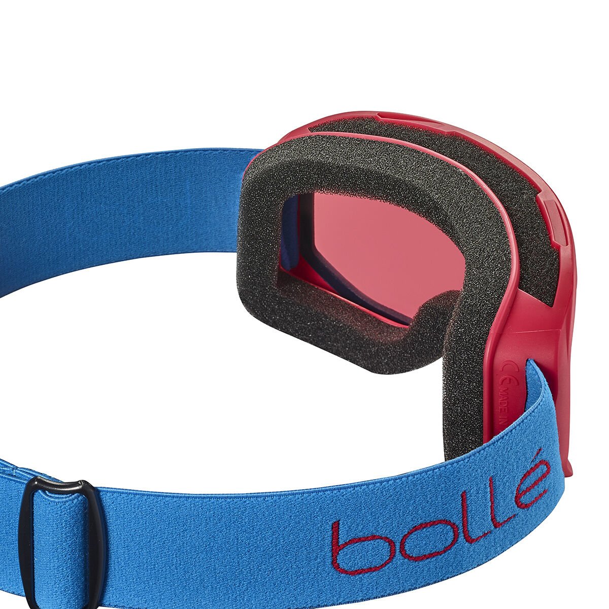 Red & Blue Matte Bollé INUK Ski Goggles | HSZWYM-325