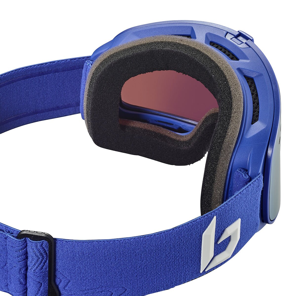 Royal Blue Matte Bollé NEVADA NEO Ski Goggles | PYFGUX-623