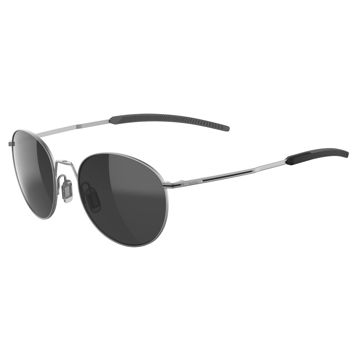 Silver Matte Bollé RADIANT Lifestyle Sunglasses | KNOAVC-473