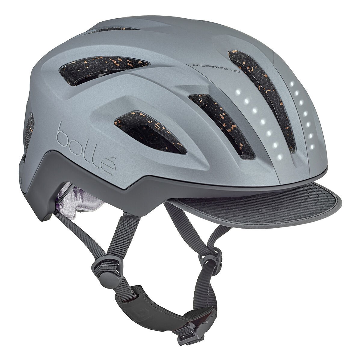 Titanium Bollé HALO REACT MIPS Bike Helmets | ZPISOW-025