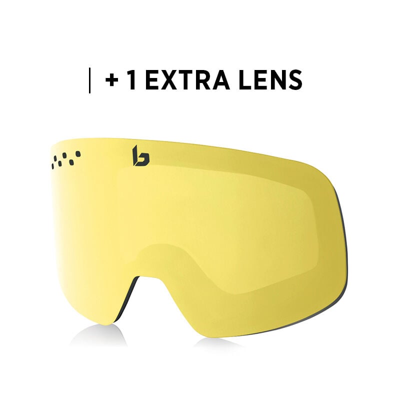 Titanium Matte Bollé NEVADA NEO Ski Goggles | IBNCES-510