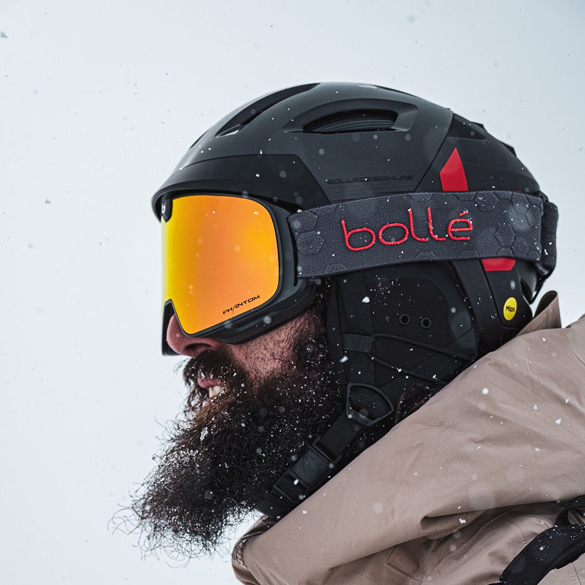 Titanium Matte Bollé NEVADA NEO Ski Goggles | IBNCES-510