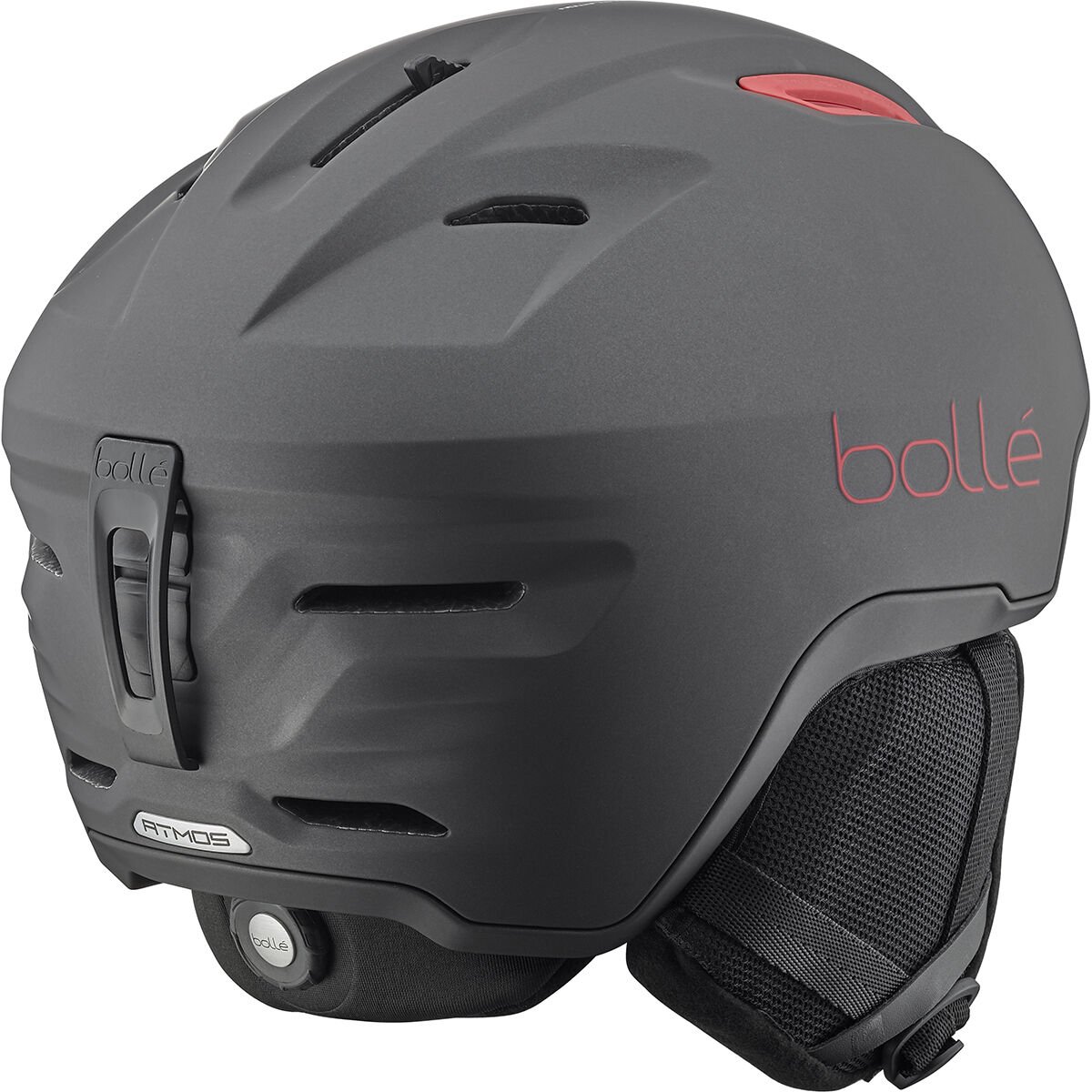 Titanium Red Matte Bollé ATMOS MIPS Ski Helmets | CELZWN-514