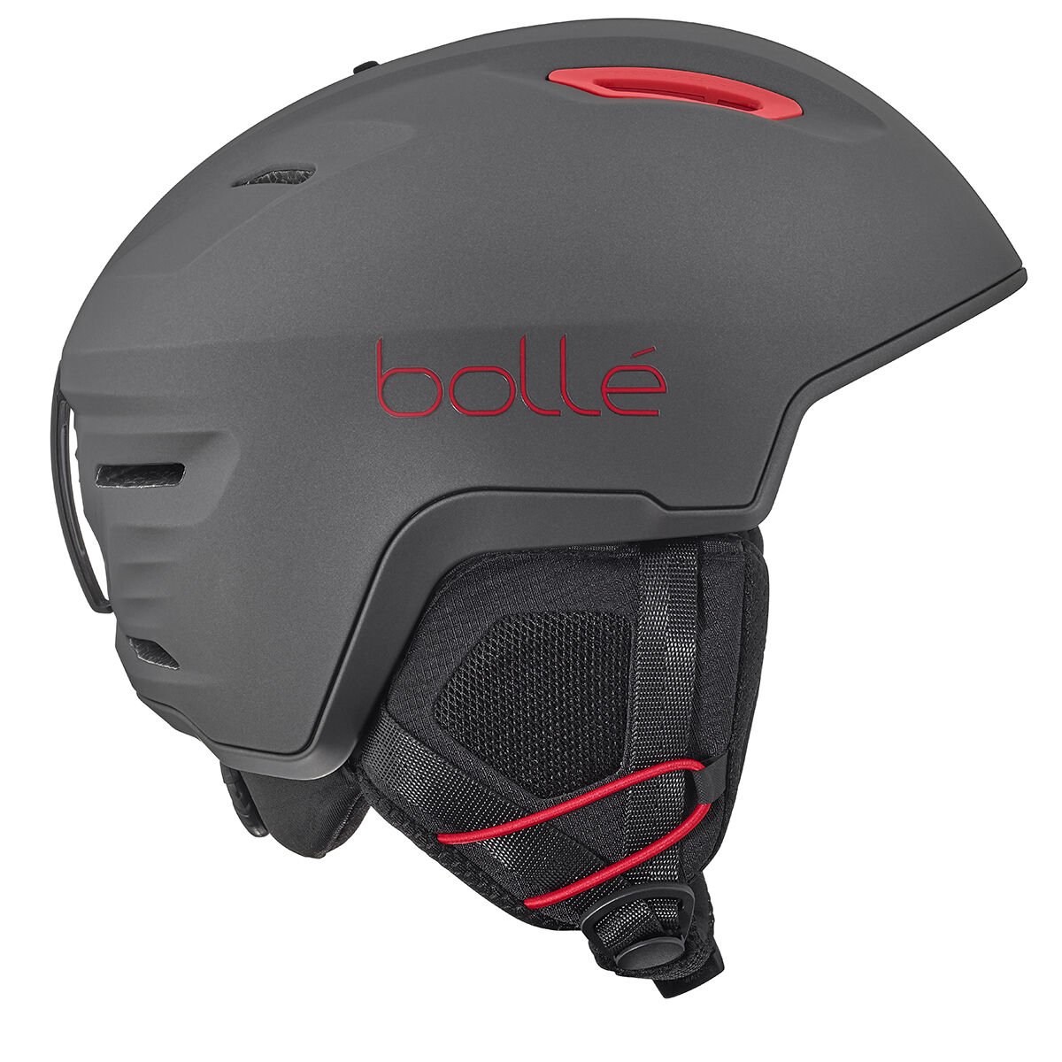 Titanium Red Matte Bollé RYFT YOUTH Ski Helmets | UMFQCR-961