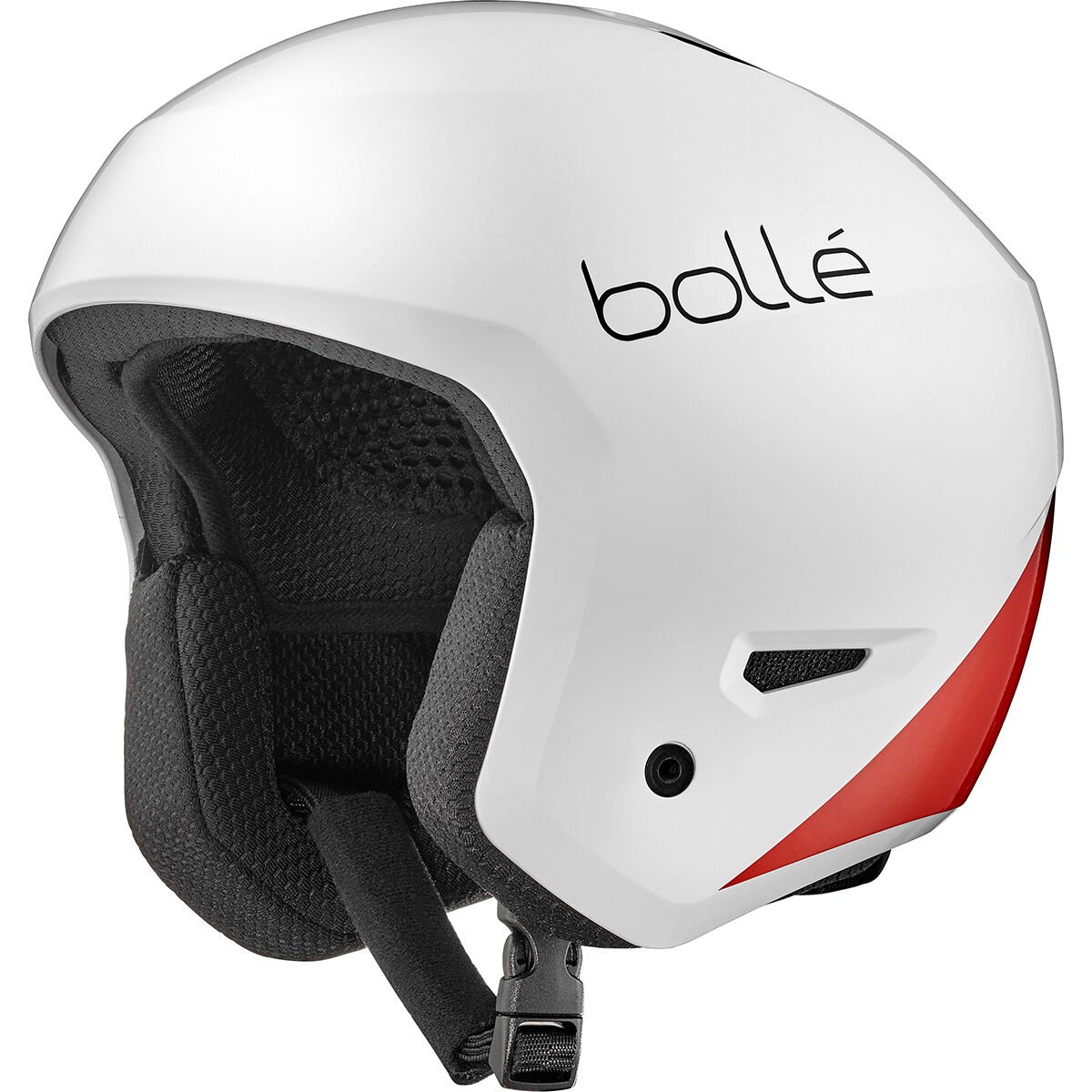 White Black Red Shiny Bollé MEDALIST YOUTH Ski Helmets | PNQCXG-537