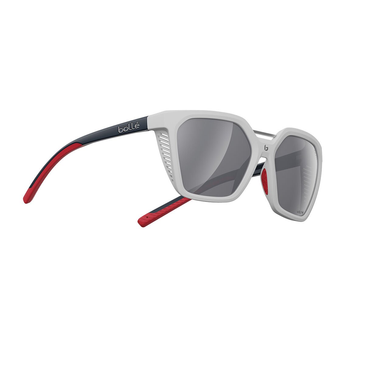 White Blue Red Matte Bollé ASTERIA Lifestyle Sunglasses | TCSBZP-316