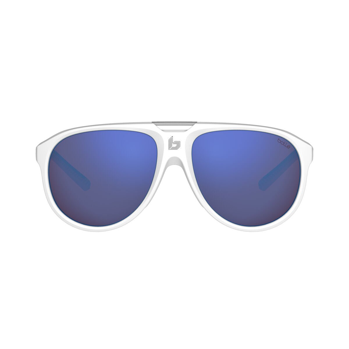 White Blue Red Matte Bollé EUPHORIA Lifestyle Sunglasses | EPLVRC-457