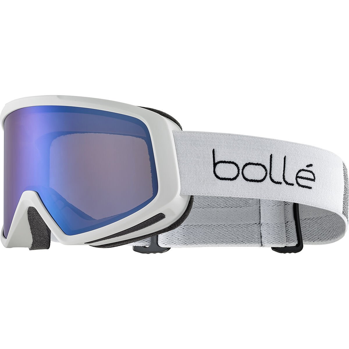 White Matte Bollé BEDROCK PLUS Ski Goggles | MUIRFO-792