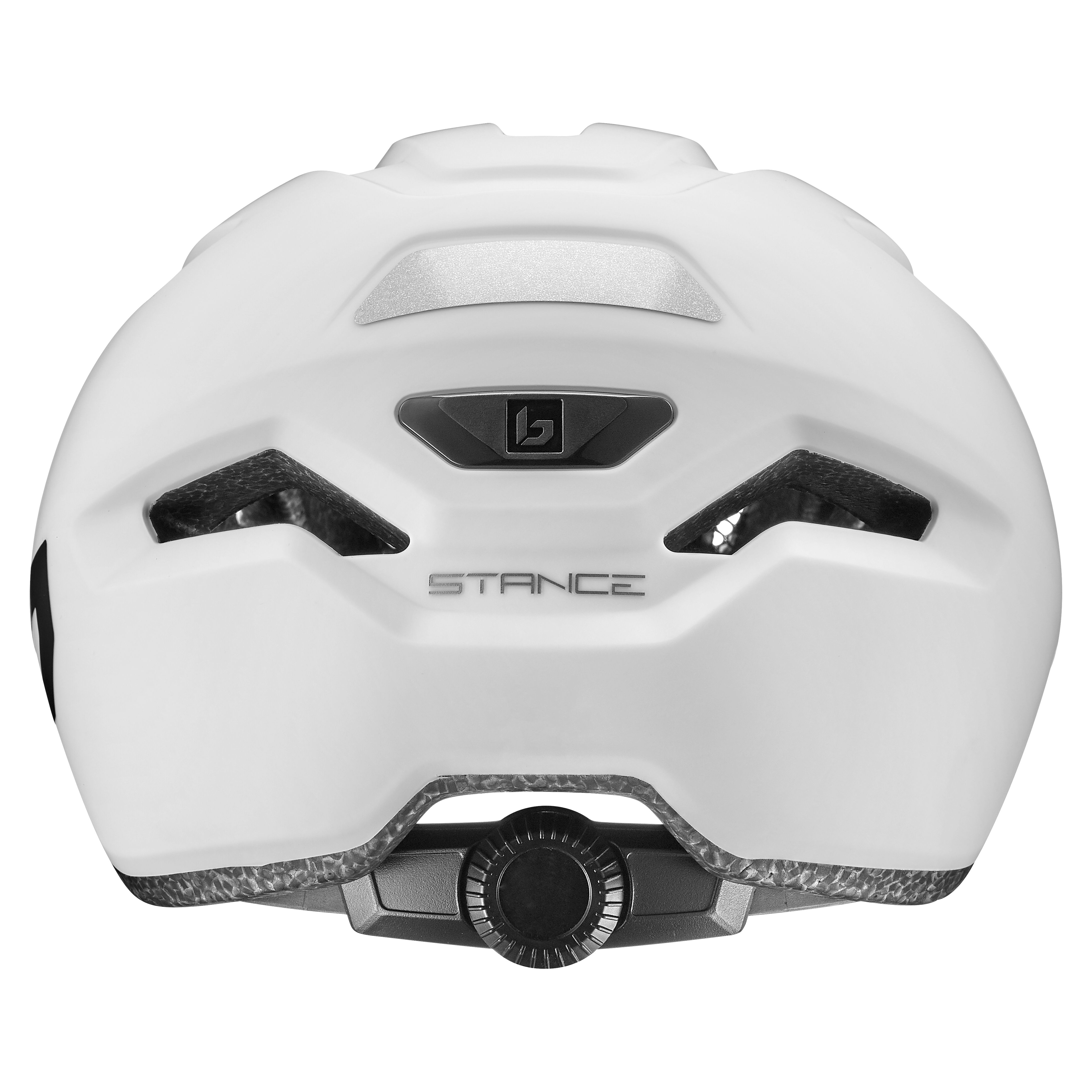 White Matte Bollé STANCE PURE Bike Helmets | SYJNQM-853