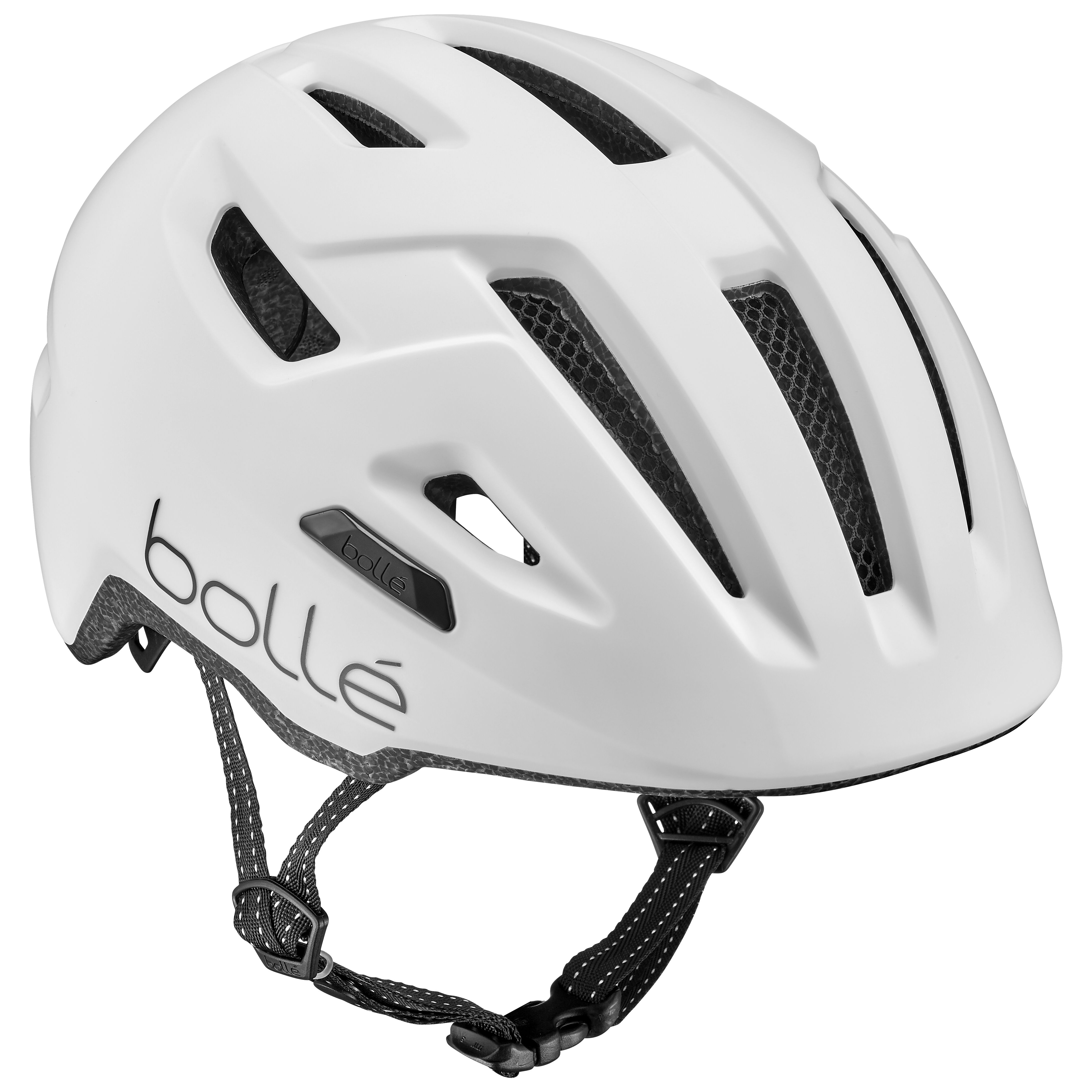 White Matte Bollé STANCE PURE Bike Helmets | SYJNQM-853