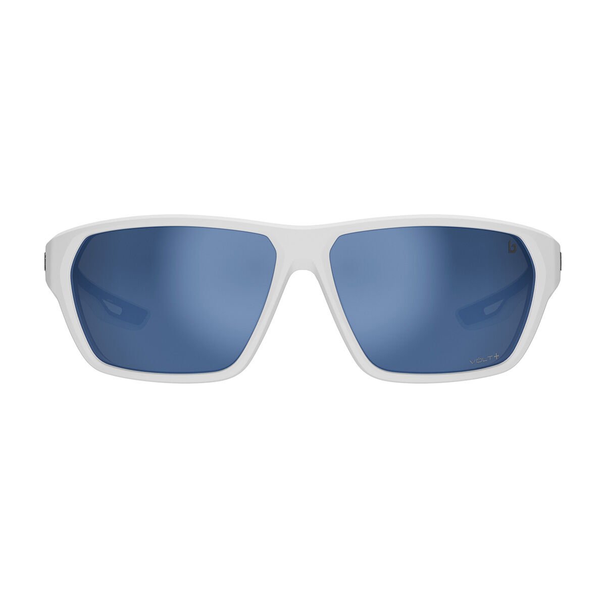 White Matte Grey Bollé AIRFIN Sport Sunglasses | WXRSGH-329