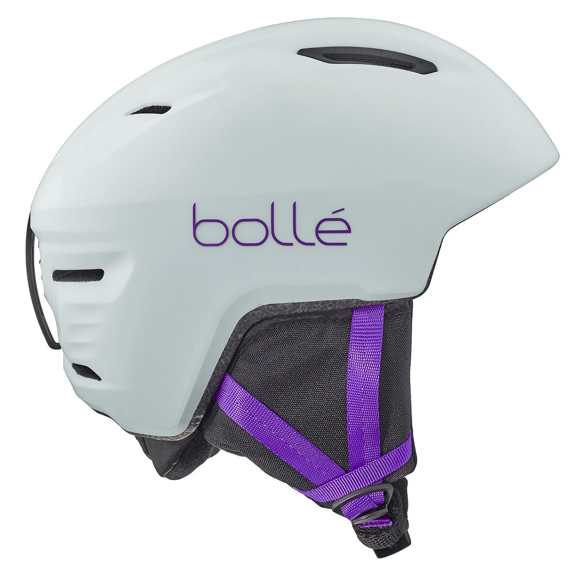 White Purple Matte Bollé ATMOS YOUTH MIPS Ski Helmets | WMPESO-697