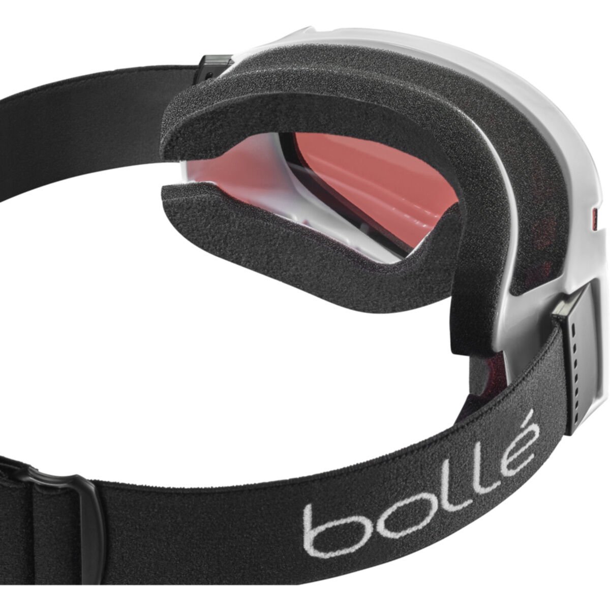 White Shiny Bollé EXPLORER OTG Ski Goggles | HMKIOL-684