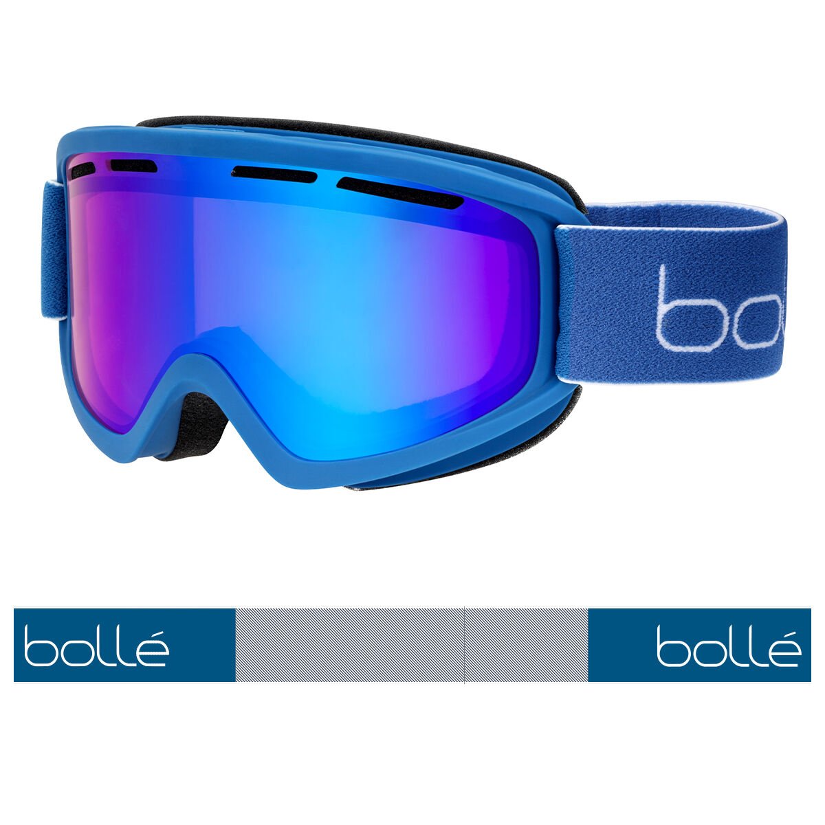 Yale Blue Matte Bollé FREEZE PLUS Ski Goggles | ZYNQED-693