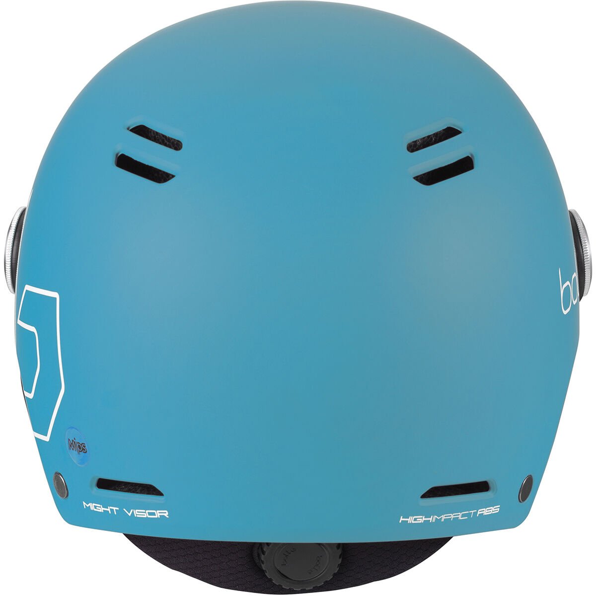 Yale Blue Matte Bollé MIGHT VISOR Ski Helmets | CBIVJP-904